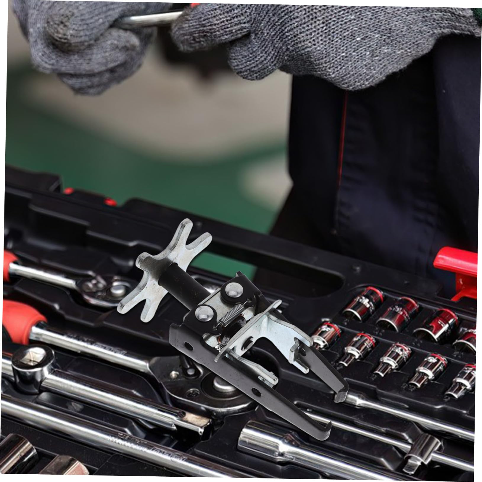 Compressore per Valvole Auto Strumento di Compressione per Valvole Motore Morsetto per Valvole per Riparazione Motore