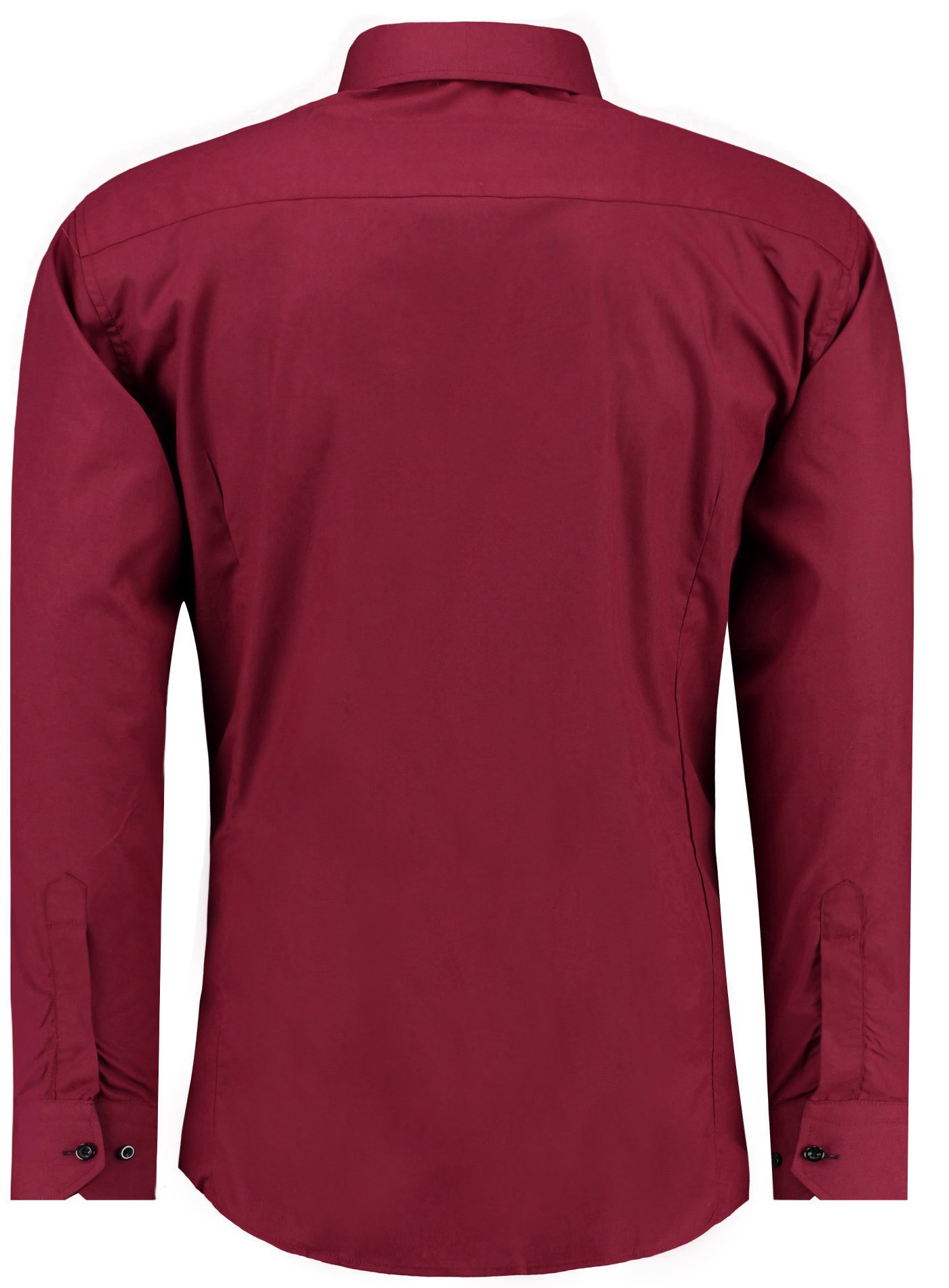 J'S FASHION Camicia da Uomo a Maniche Lunghe, Slim Fit, Facile da Stirare, Taglie UE: dalla S alla 6XL