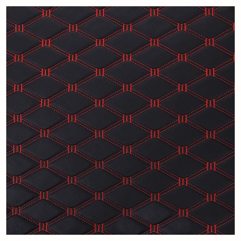 Feuille en Simili Cuir Noir 1.6x1m Tissu Faux Cuir PU pour Ameublement