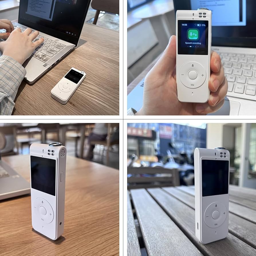 Amazon.co.jp: 新版 ボイスレコーダー 録音機 通訳機 文字起こし