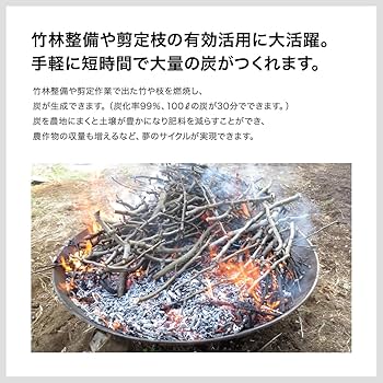 モキ製作所　無煙炭化器M50 Amazon | モキ製作所 無煙炭化器 M50 家庭用 35L | 焼却炉