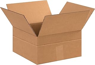12x12x4-inch Multi-Depth Corrugated Boxes