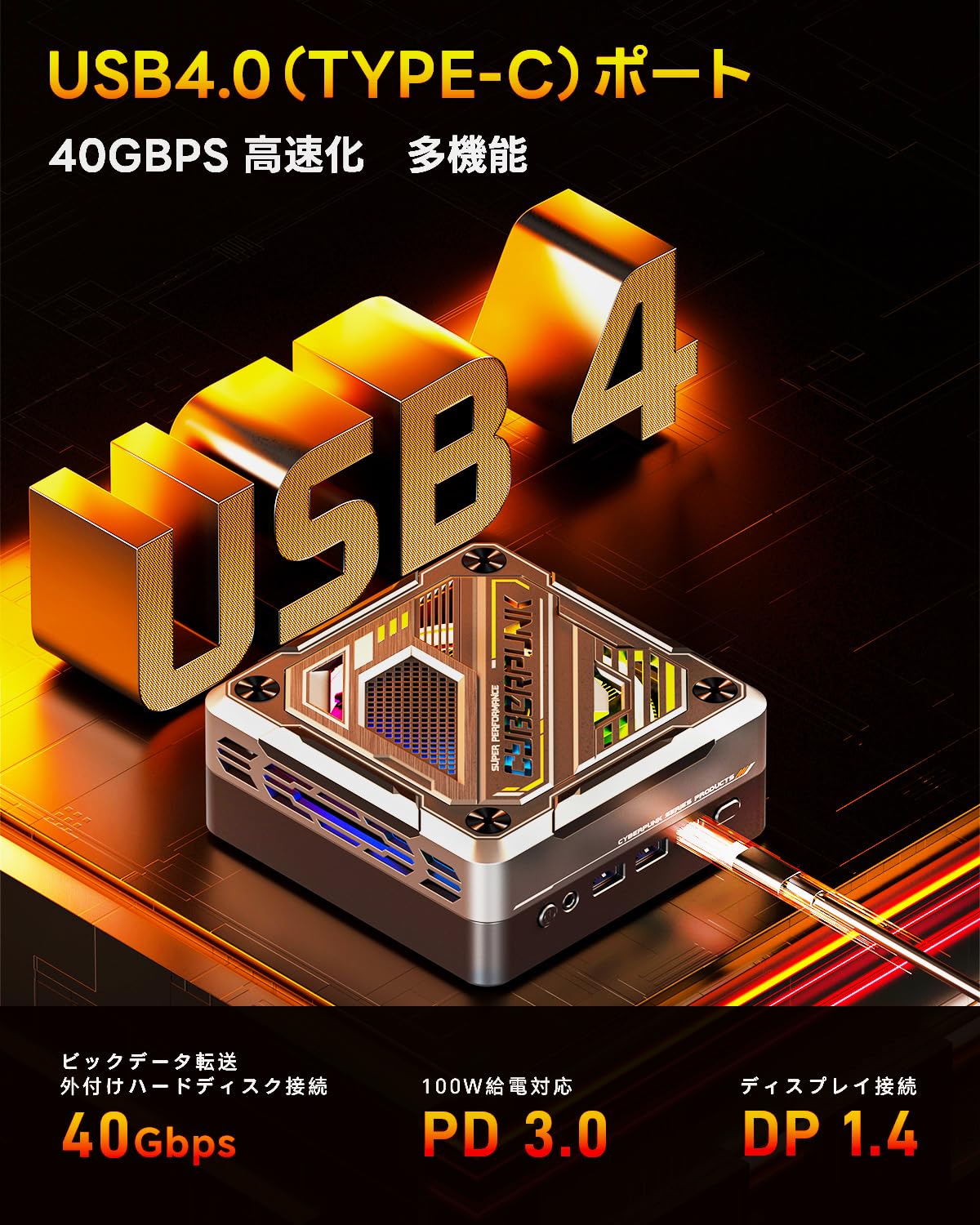 Amazon.co.jp: AOOSTAR ミニPC ryzen7 7840hs DDR5 5600MHz 16G