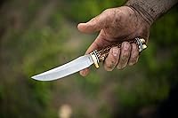 Vista 6 de Uncle Henry 153UH Next Gen Golden Spike Knife with 5in High Carbon S.S. Fixed Blade