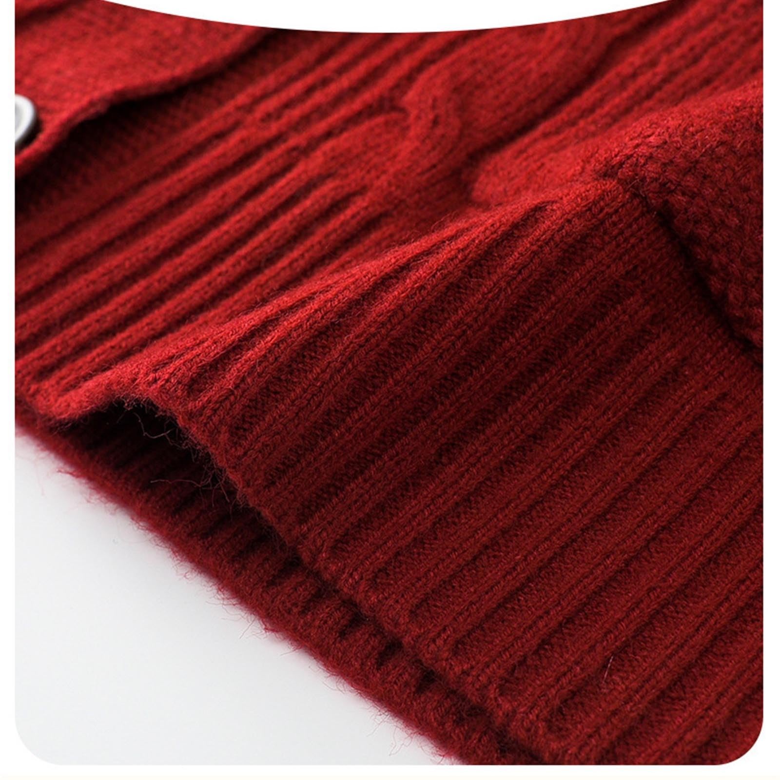 Chalecos de punto para mujer, suéteres de punto para mujer, chaleco de punto sólido con cuello en V, botones, sin mangas, ligero, frente abierto, chaleco de punto trenzado para la vida diaria en