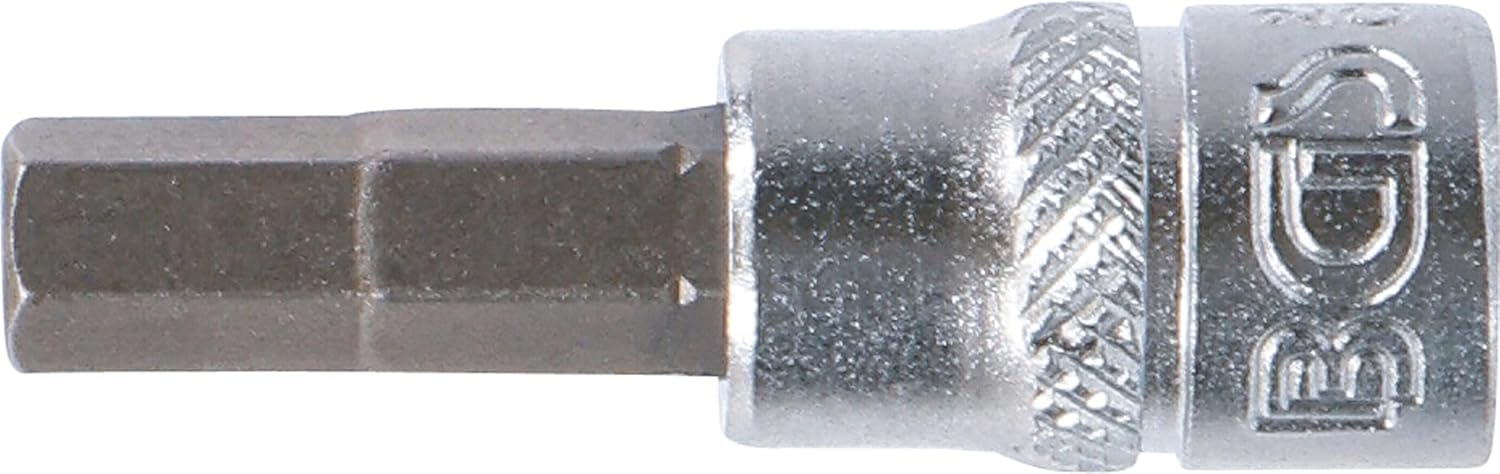 BGS Bit 6.3 mm 1/4 Inch Hex Socket 6 mm 2500