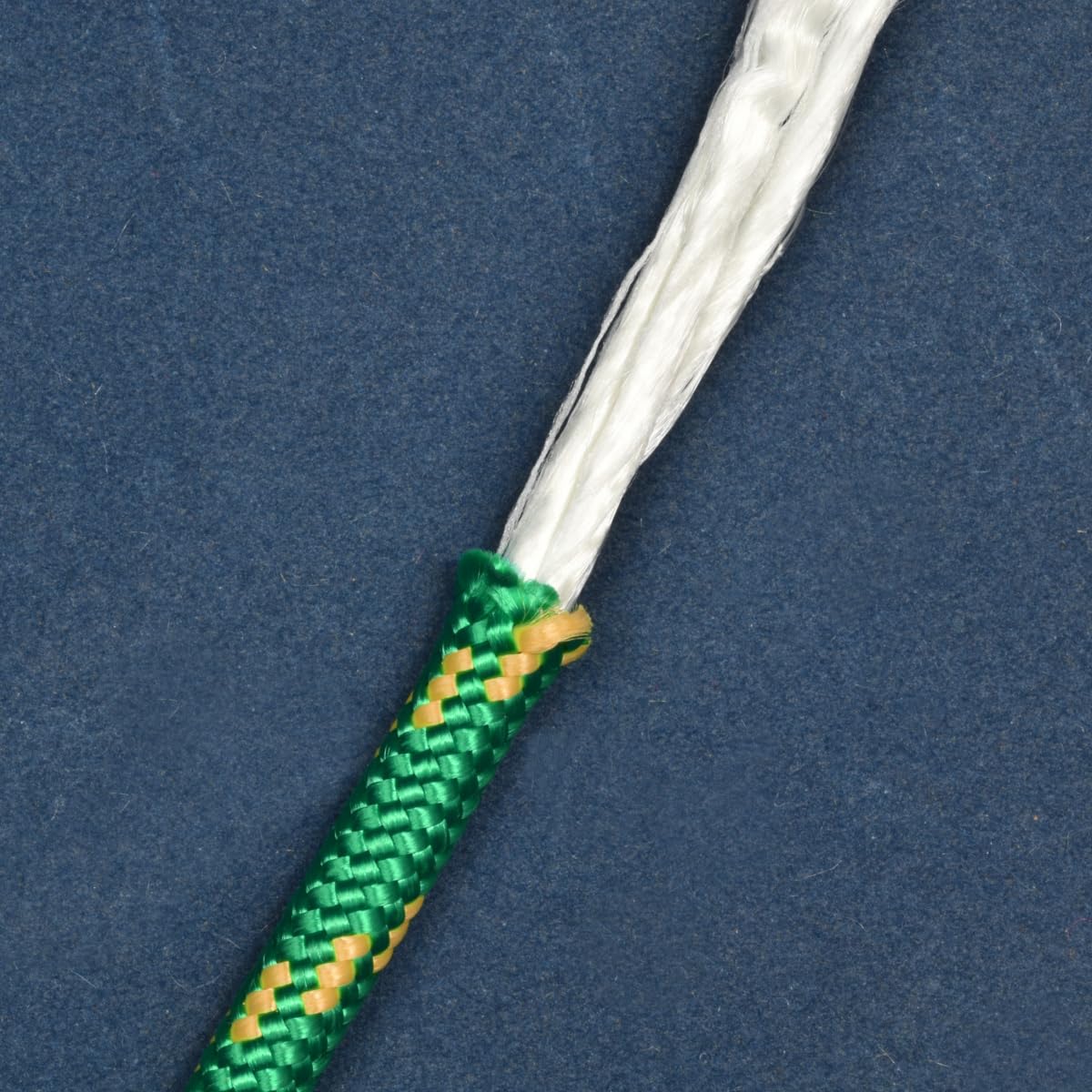 06050698 Treccia corit verde, 12 mm - 50 mt, Corda intrecciata multiuso resistente ai raggi U.V. e all'abrasione, per attività all'aperto, giardino, mare, guinzagli e fai da te, rottura 1540 kg