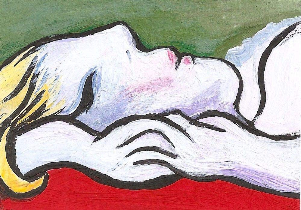 ZENDA Pablo Picasso ウォールアート ピカソ 眠っている農民 絵画 