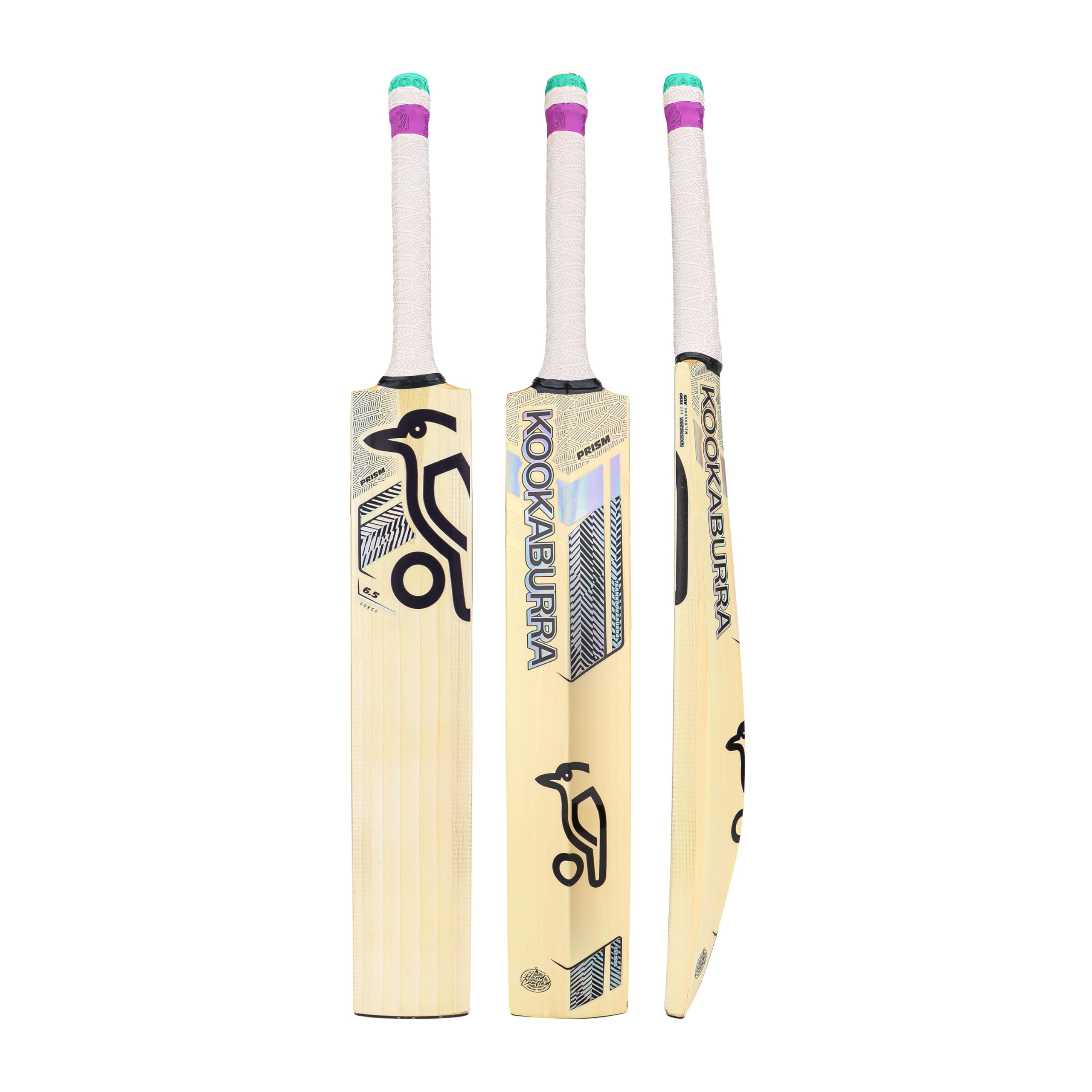 Kookaburra Prism 6.5 Force Junior Cricket Bat - Size 3, Holographics