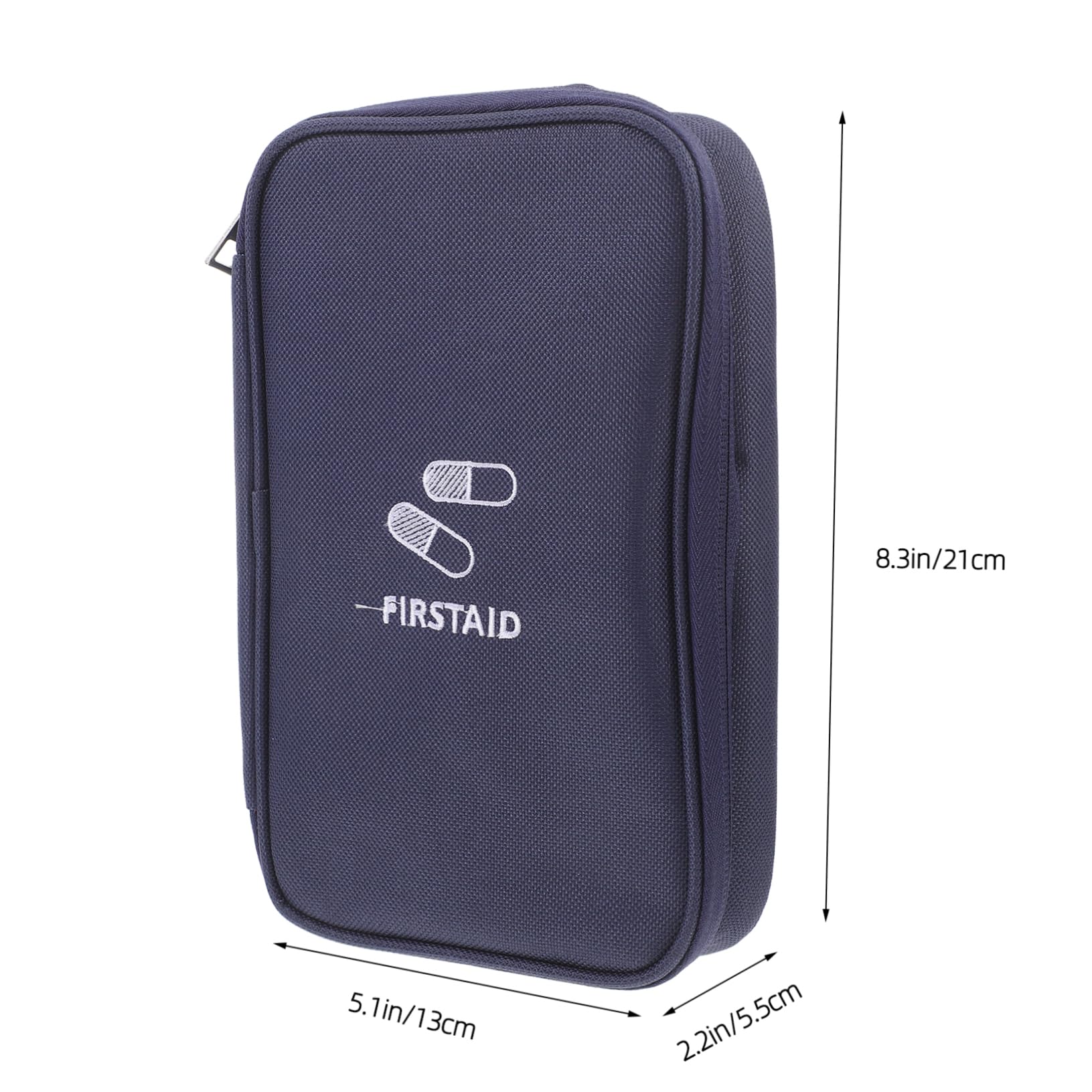 SHOWERORO Portable First Aid Bag Medicine Pouch for Camping Hiking and Travel Oxford Zipper Closure for Easy Access Essential Emergency Kit Storage