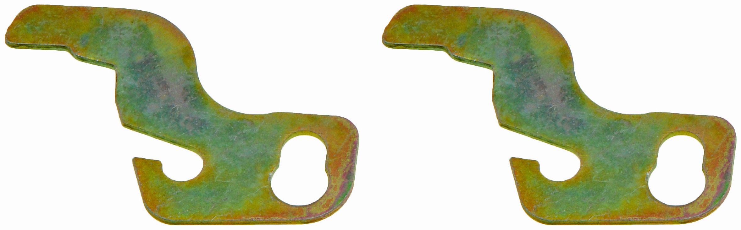 Dorman HW2034 Drum Brake Adjusting Lever Compatible with Select Models, 2 Pack - SELF ADJ PARTS - Drum Brake Adjusting Lever - Brake Drum Lever - Brake Adjusting Lever - Brake Lever - Brake Drum Adjusting Lever - This drum brake adjusting lever is designed to match the fit and function of the original lever on specified vehicles, and is engineered for durability and reliable performance. - Chrysler 1995-69, Dodge 2002-64, Jeep 2006-05, Jeep 1998-90, Plymouth 1995-69