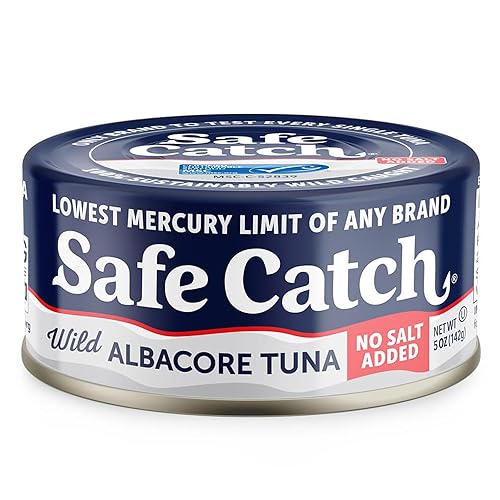 Safe Catch Wild Albacore Atún. latas de 5 onzas