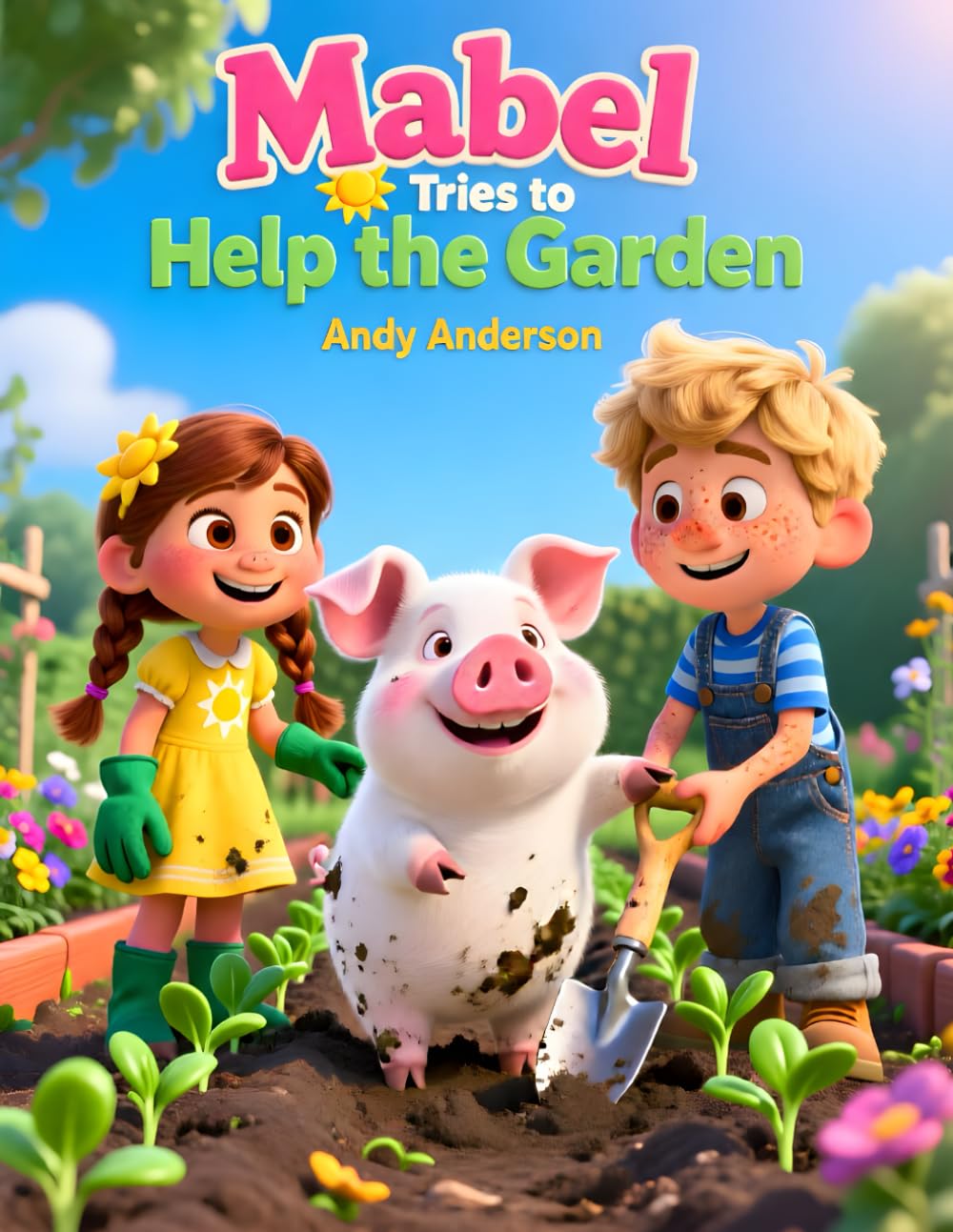 Mabel Tries to Help the Garden: 40 (Farm Friends Adventures)