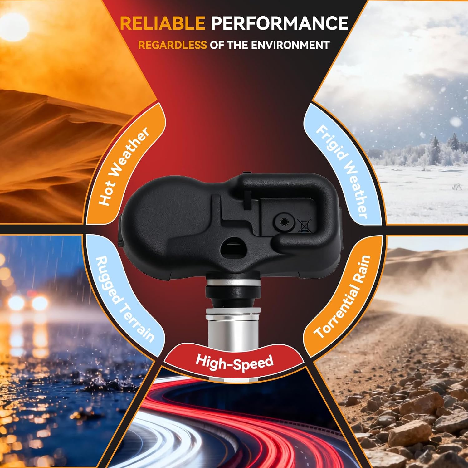 4PCS Pre-Programmed Tire Pressure Monitoring Sensor 315MHz TPMS 40700-1LA0C Fit for Nissan 370Z Cube Juke Leaf Quest, Fit for Infiniti EX35 EX37 FX35 FX37 FX50 G25 G37 M35h M37 M56 Q25 QX56
