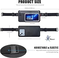 Vista 6 de Bolsas secas para teléfono, 01-negro transparente, Moda Moderna Clásico Retro