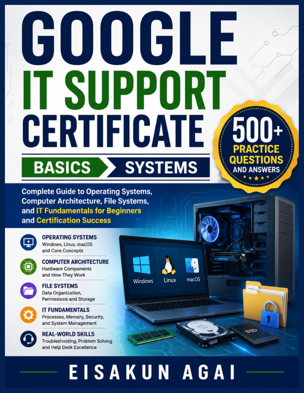GOOGLE IT SUPPORT CERTIFICATE → BASICS → SYSTEMS: Complete Guide to Operating Systems, Computer Architecture, File Systems, and IT Fundamentals for Beginners and Certification Success