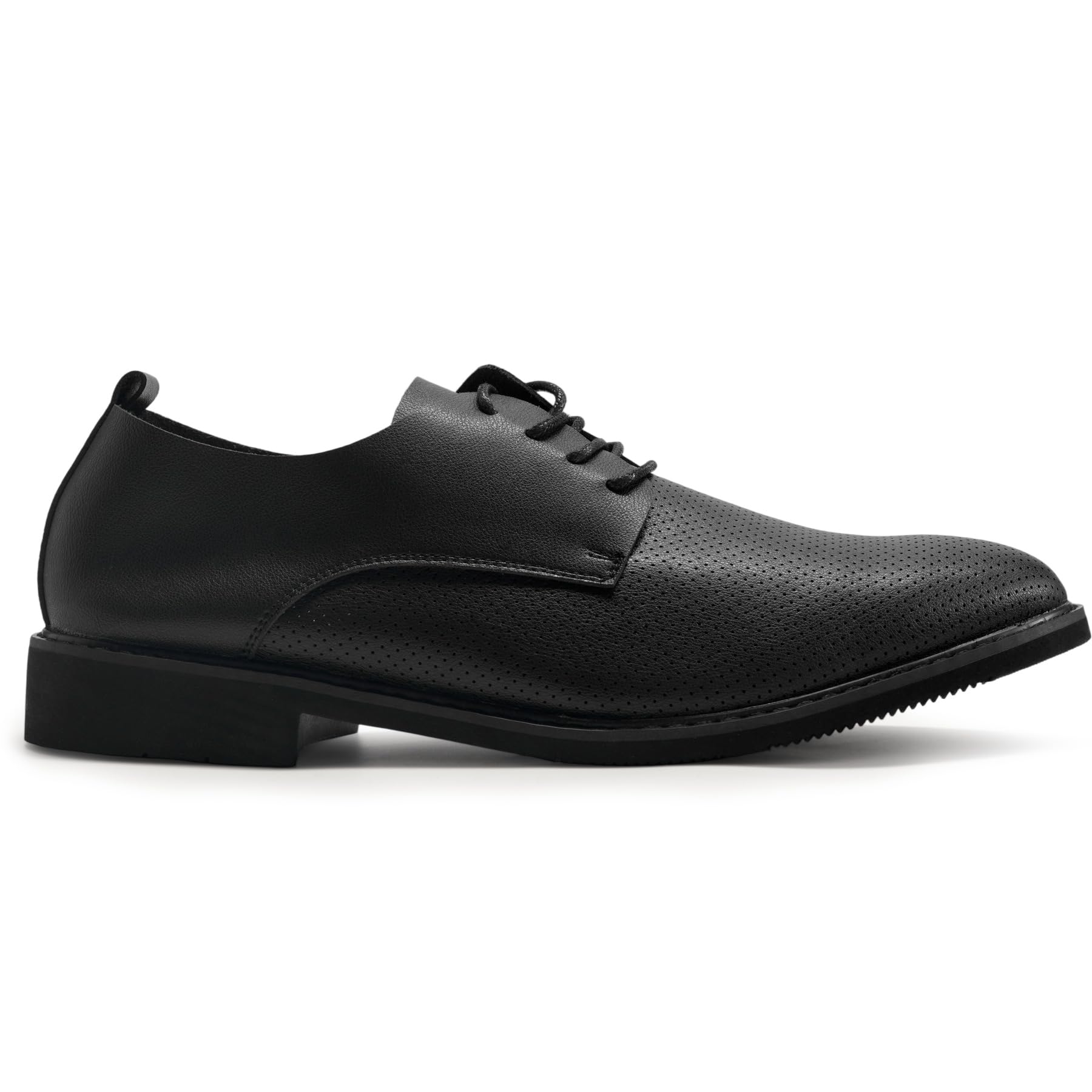 Allthemen Męskie buty garniturowe, skórzane, sznurowane, oddychające, koronkowe, buty biznesowe, Oxford, eleganckie