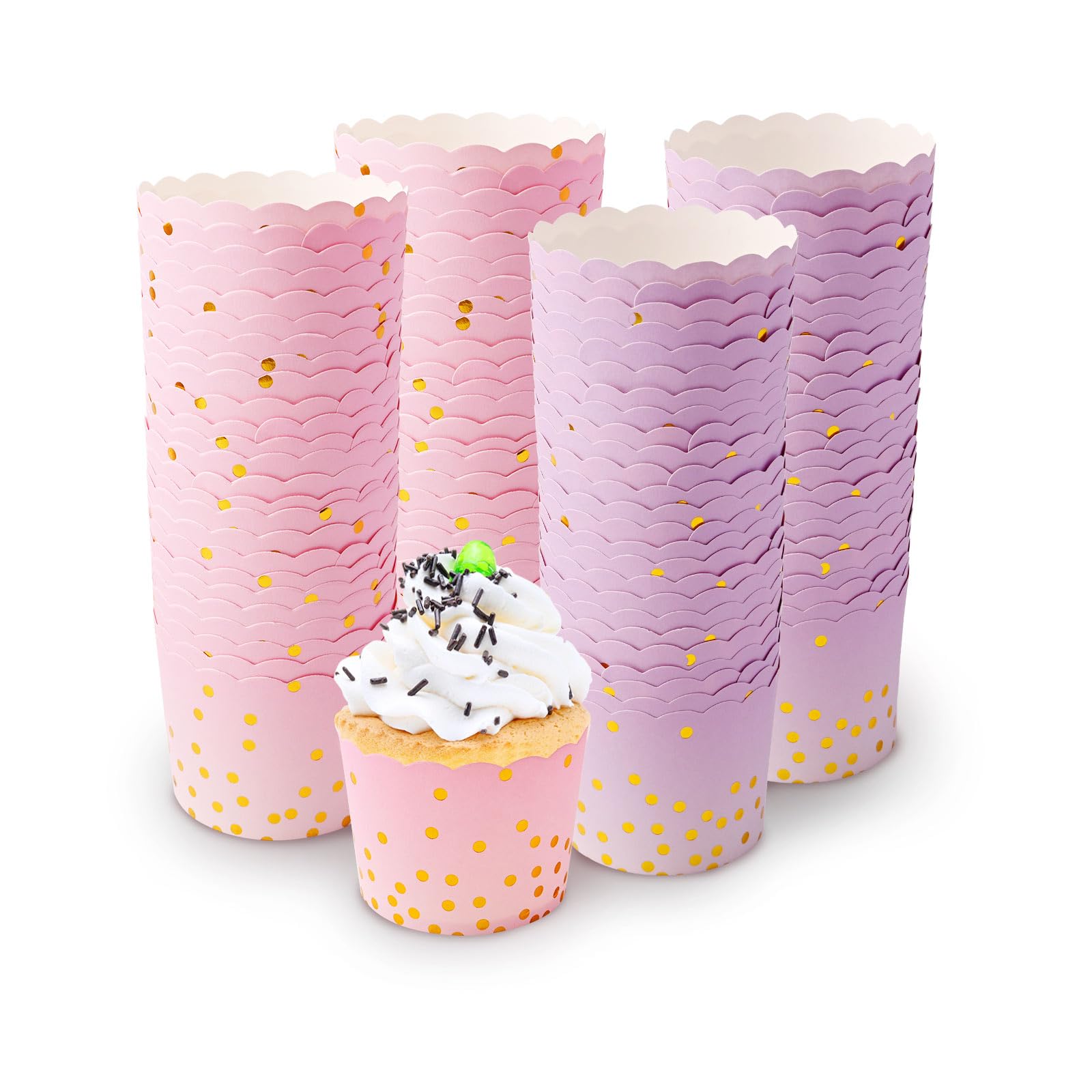 100 Pièces Gobelets En Papier Pour Muffins Moules À Cupcakes Essentiels De Cuisine Pour La