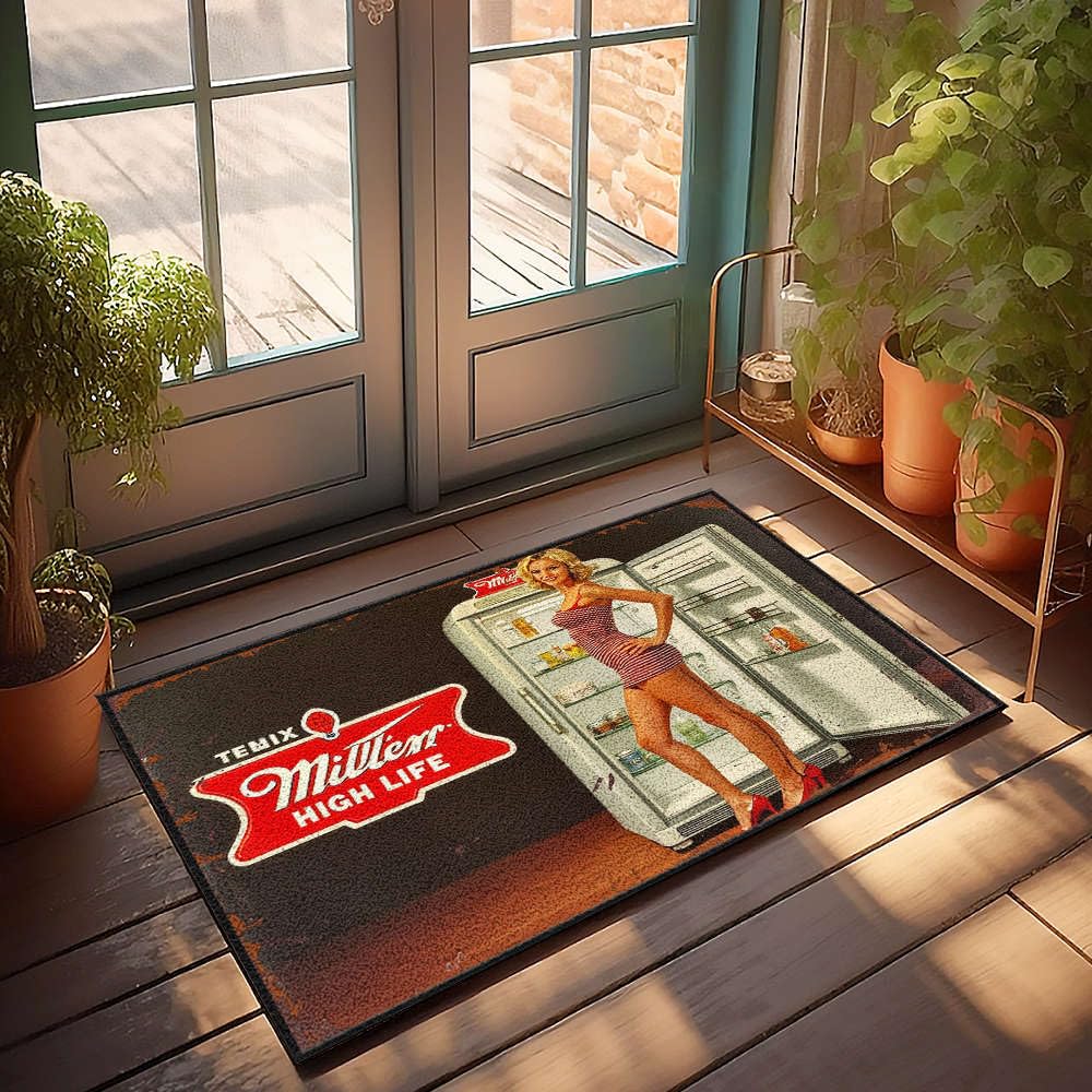 Paillasson extérieur Miller High Life tapis de cuisine 65x90