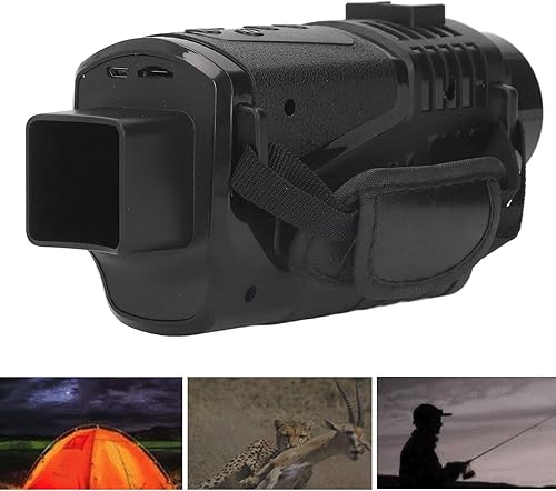 Miniatura 6 de BAAROO Monocular de visión nocturna  1080P HD 5X aumento infrarrojo visión nocturna gafas foto video monocular digital con 1.5 pulgadas TFT pantalla