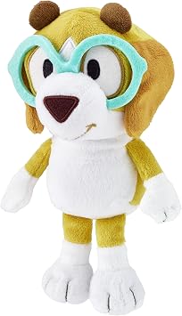 Bluey and Friends Stuffed Plush Toy Choose from Muffin, Princess Muffin, Winton, Honey, Mackenzie, Snickers, or Coco Official Soft Toy Figure for Kids Ages 3+ (Honey)