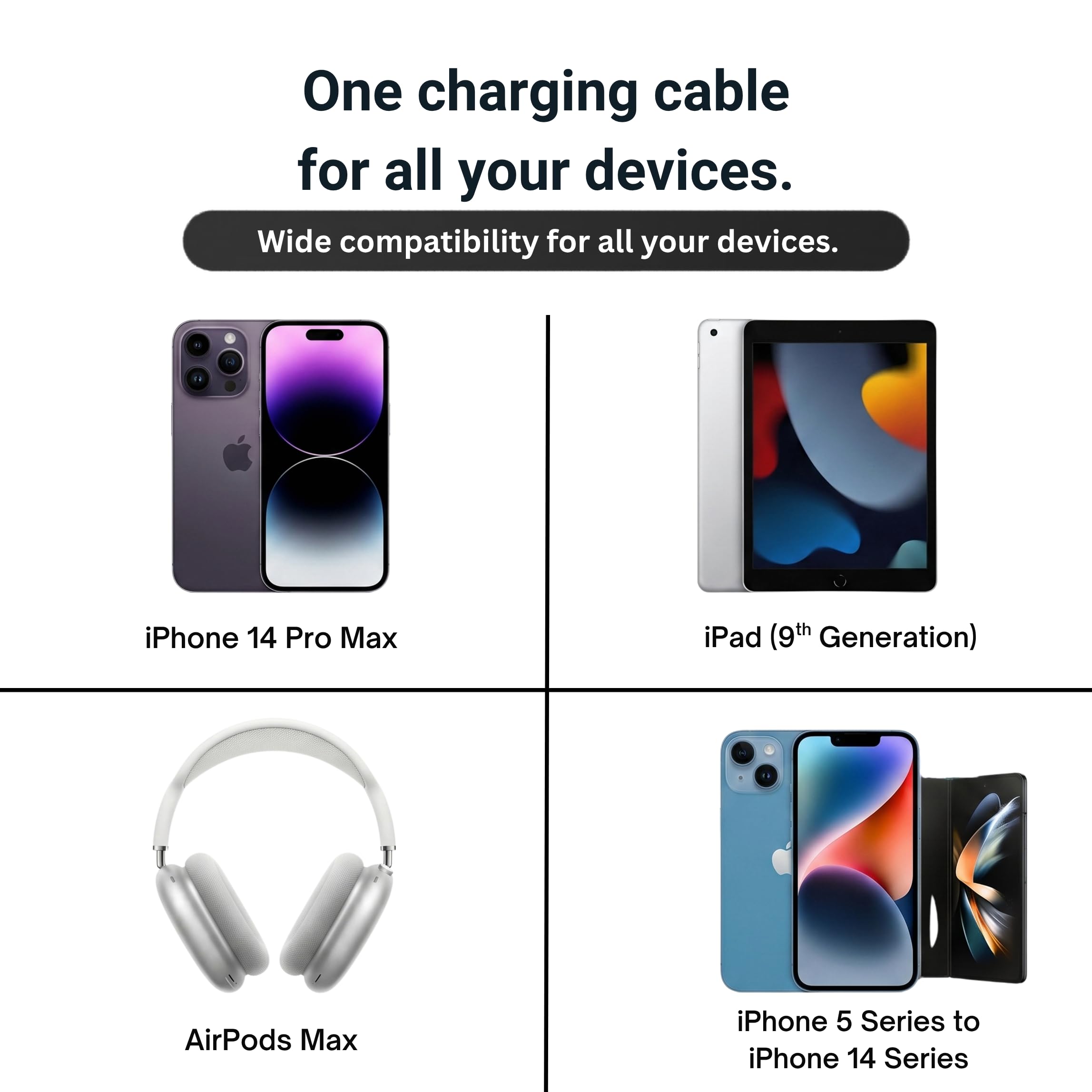 Philips USB-C to Lightning Cable - 1m -7