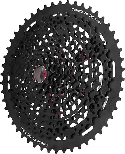 SUNGOOYUE Rueda libre de 12 velocidades, volante de aleación de aluminio de bicicleta 12 velocidades 950T Cassette Flywheel XD System Accesorio
