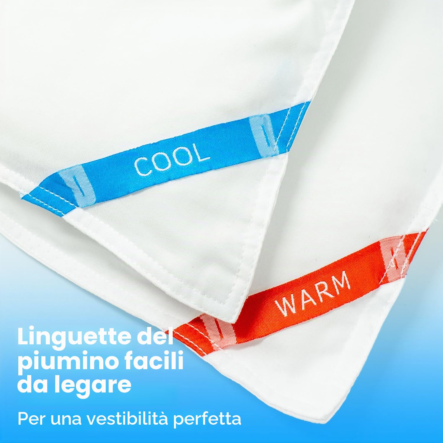 SöMN Kömforte Piumone Doppia Per Coppie | Ipoallergenico, Alternativo Alla Piuma Naturale | Un Confort Personalizzato | Piumone A Due Temperature Lavabile In Lavatrice (Bianco, Re Europeo)