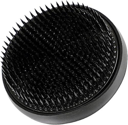 Serie Kenzan negra arreglo floral redondo de rana con flores de rana, soporte de pines florales japoneses con base de goma para arreglo de Ikebana,