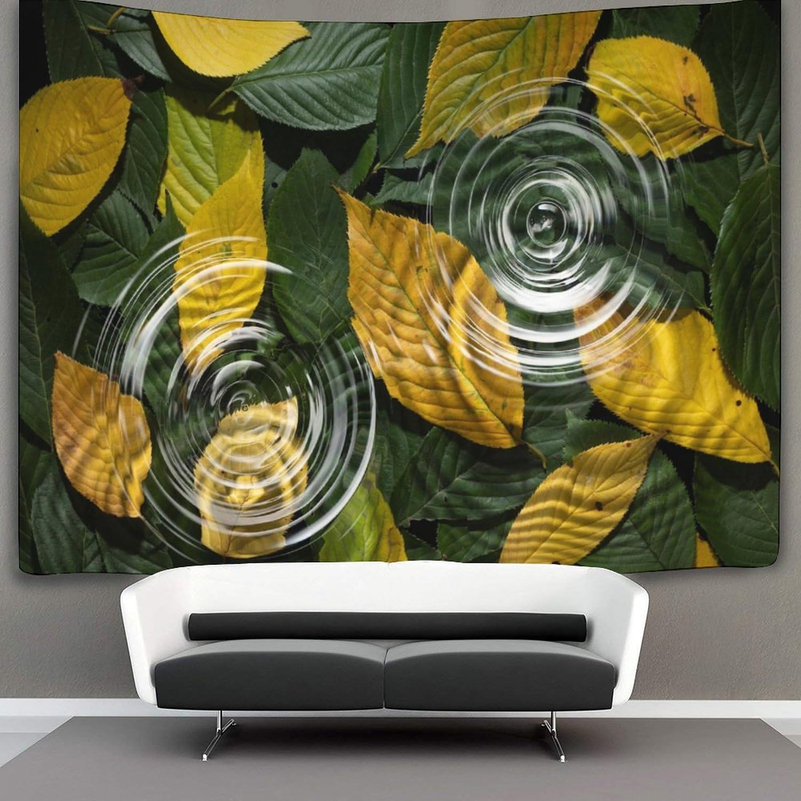 kaiyun Autumn Foliage Tapestry Wall Hanging,l Trees for Bedroom Decor Birthday Party Celebration Or Garden Backdrop 130cmx150cm
