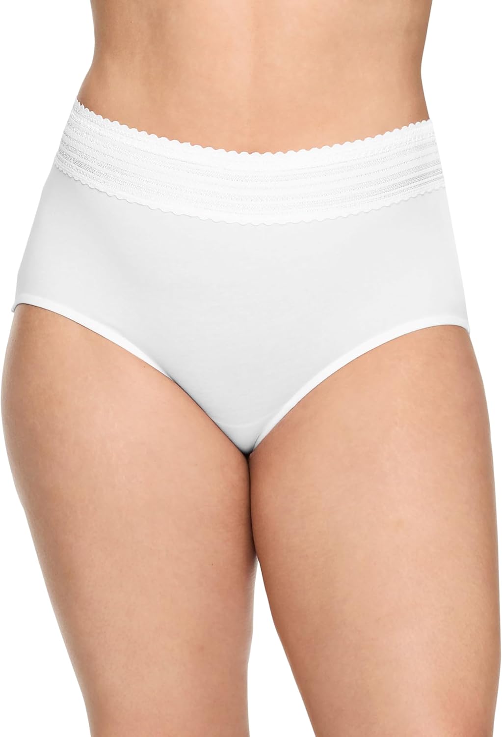 Warner's womens No Pinching No Problems® Dig-free Cotton Blend High-waist 3 - Pack Brief Rs2093p - Image 3