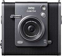 Vista 10 de Fujifilm Instax Wide Evo - Cámara híbrida de película instantánea con película instantánea Fuji Instax Wide y paño de limpieza de microfibra