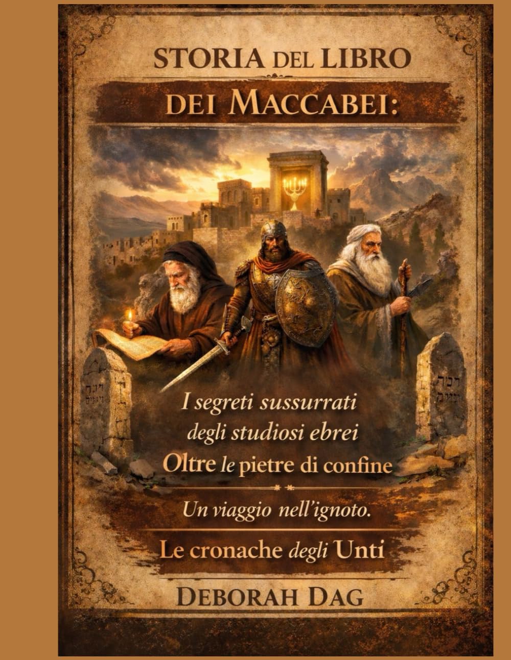 STORIA DEL LIBRO DEI MACCABEI:: I segreti sussurrati degli studiosi ebrei Oltre le pietre di confine Un viaggio nell'ignoto Le cronache degli Unti