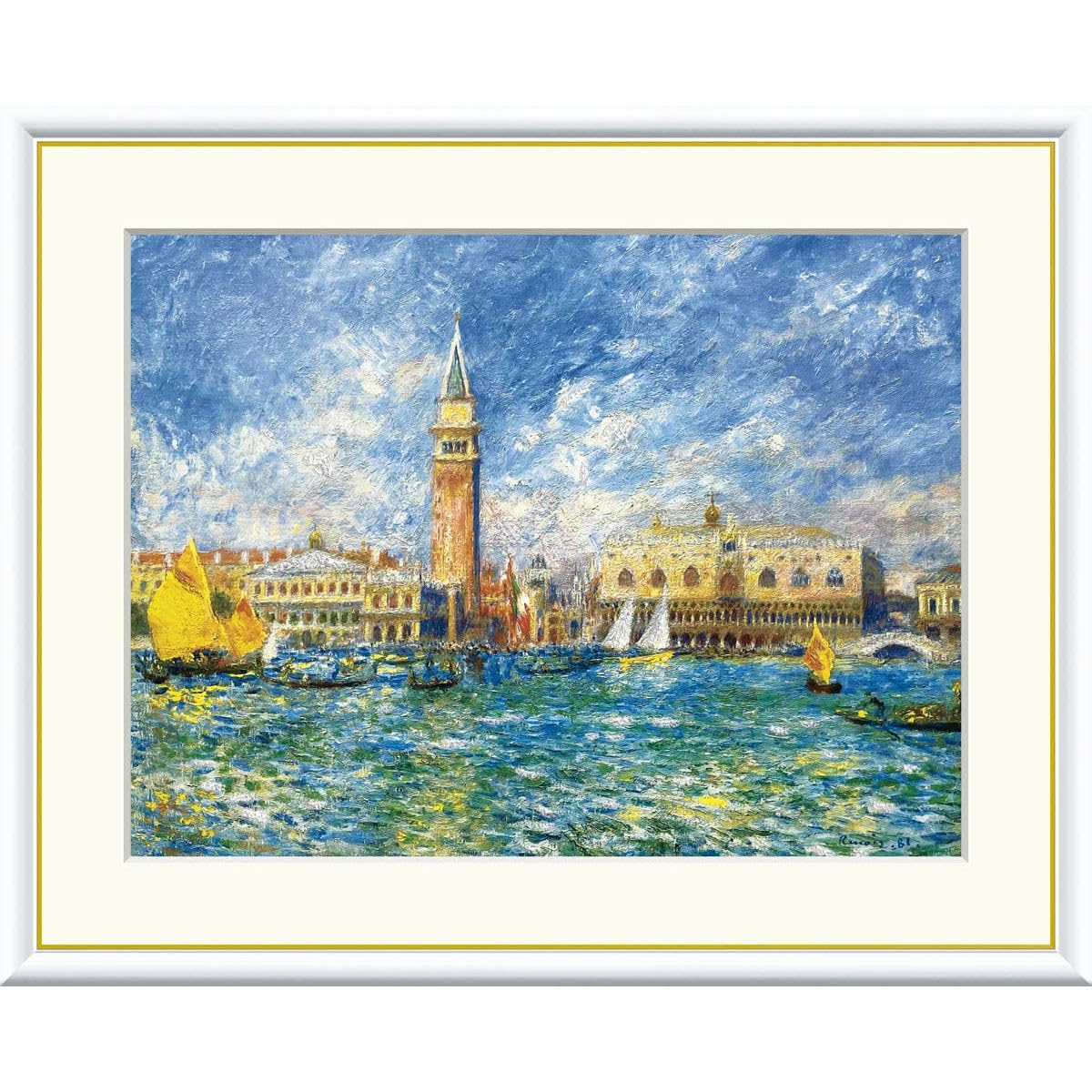 ピエール＝オーギュスト・ルノワール、【ゲルネジー海岸】 ピエール＝オーギュスト・ルノワール、【ゲルネジー海岸