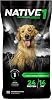 NATIVE Performance Dog Food | Lamb Meal and Rice Formula | No Filler or Bi-Products | Low to Normal Energy Level 1 | 40 Pound Bag