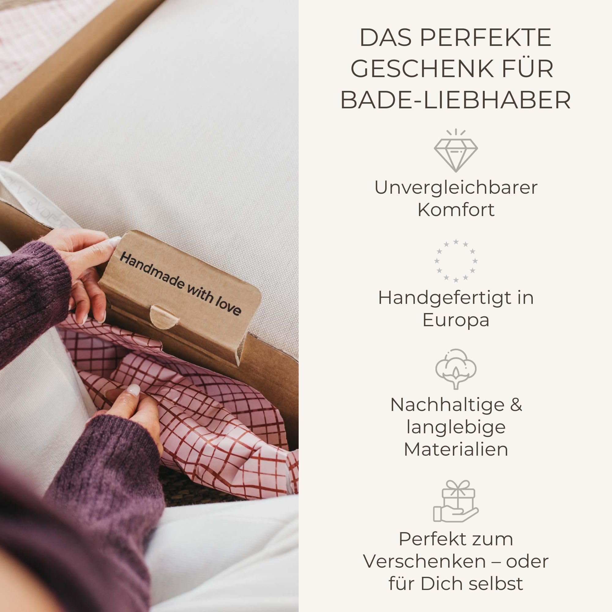 BADESOFA® Badewannen-Kissen M | Premium-Qualität | Bequemes Wannenkissen Made in EU | Bade-Polster in Grün, waschbar & schnelltrocknend | Für breite, eckige Badewannen