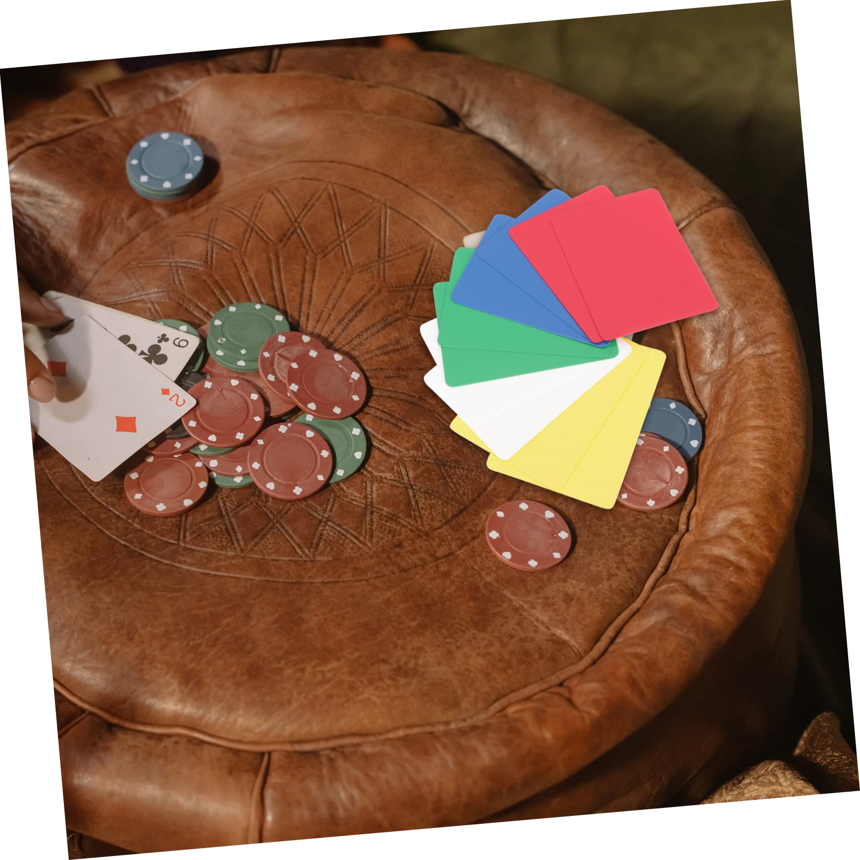 Alasum 40pezzi Distributore Di Carte Da Poker Professionale Da Plastica Utensile Per Gioco Di Carte Accessorio Per Giochi Di Poker Colori Differenti