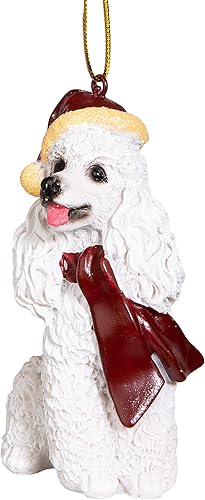 Vista 98 de Design Toscano - Figura de perro para decoración navideña.