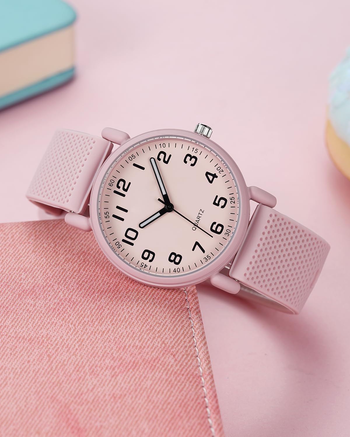 CIVO Reloj Mujer Analogico Minimalistas: Impermeable Goma Casual Cuarzo - Deportivo Moda Clasico Regalo Relojes Pulsera Mujer