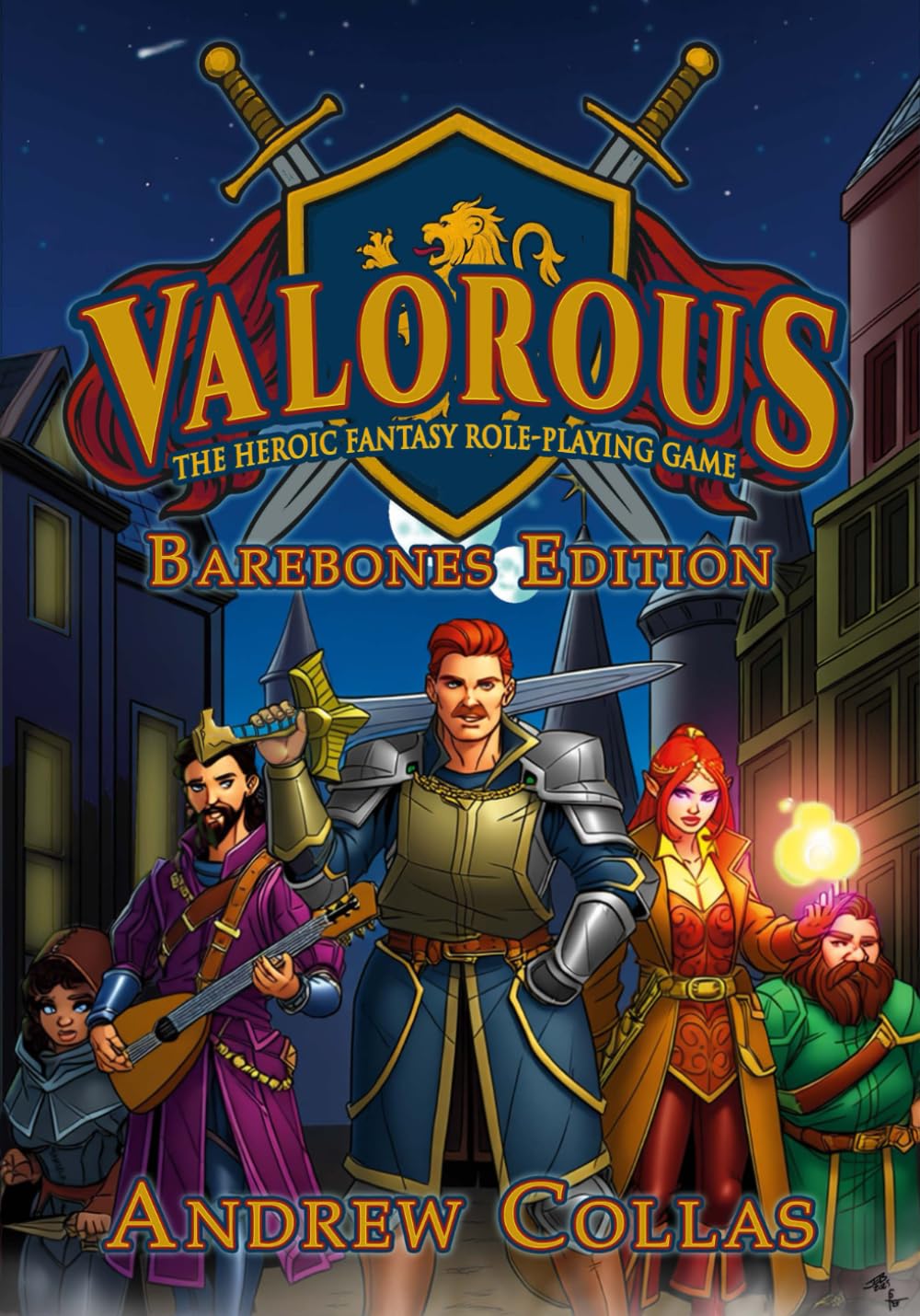 VALOROUS - A Heroic Fantasy Role-Playing Game: Barebones Edition      Paperback – October 20, 2025
