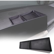 Sekhyna Center Console Organizer Tray Compatible BMW 5 Series G60 2024 2025 2026,Dashboard Storage Box Tray,Navigation Screen Rear Insert Auxiliary Storage Tray Interior Storage Accessorie 1PCS