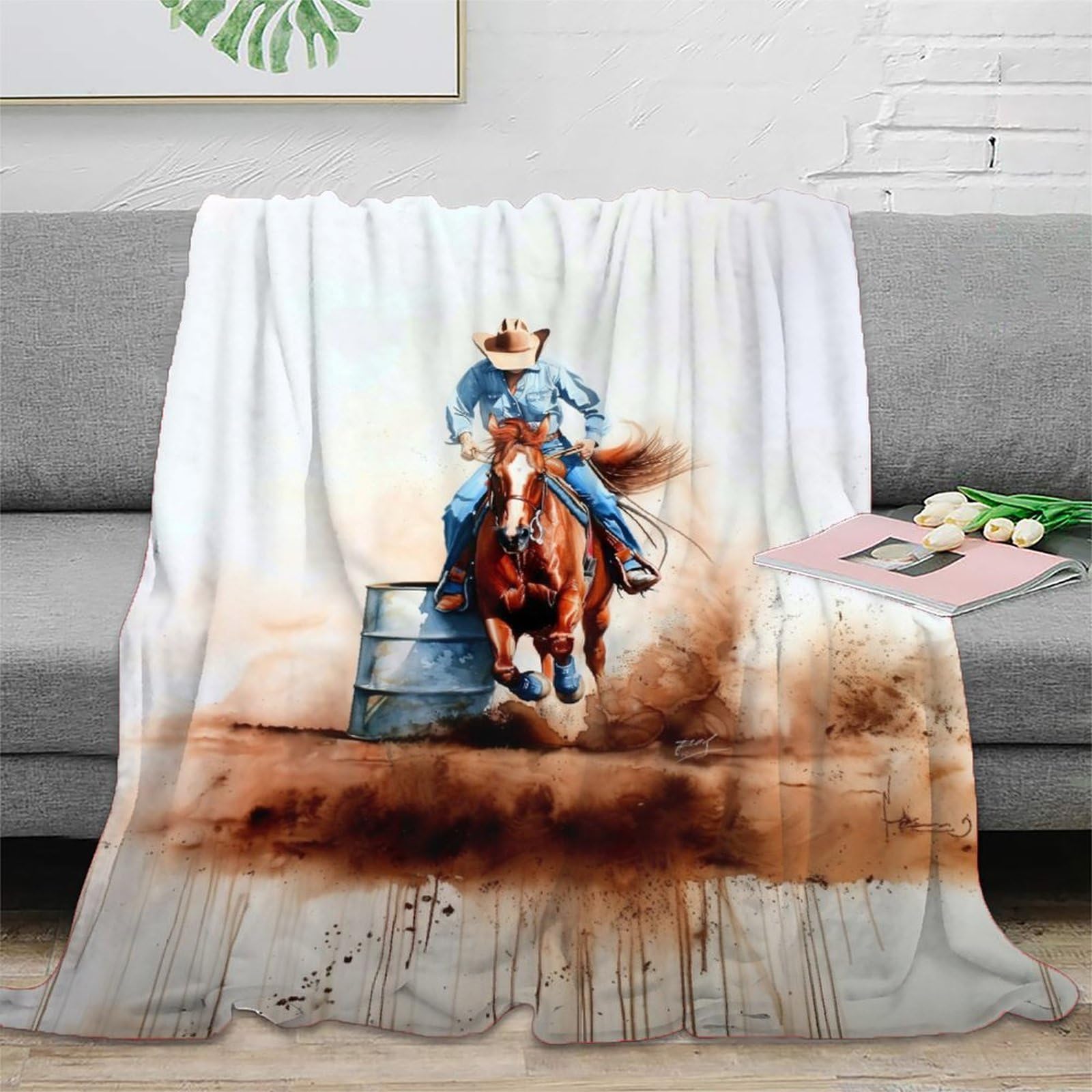 Couverture Lavable en Machine 150x200 Microfibre Légère Toutes Saisons