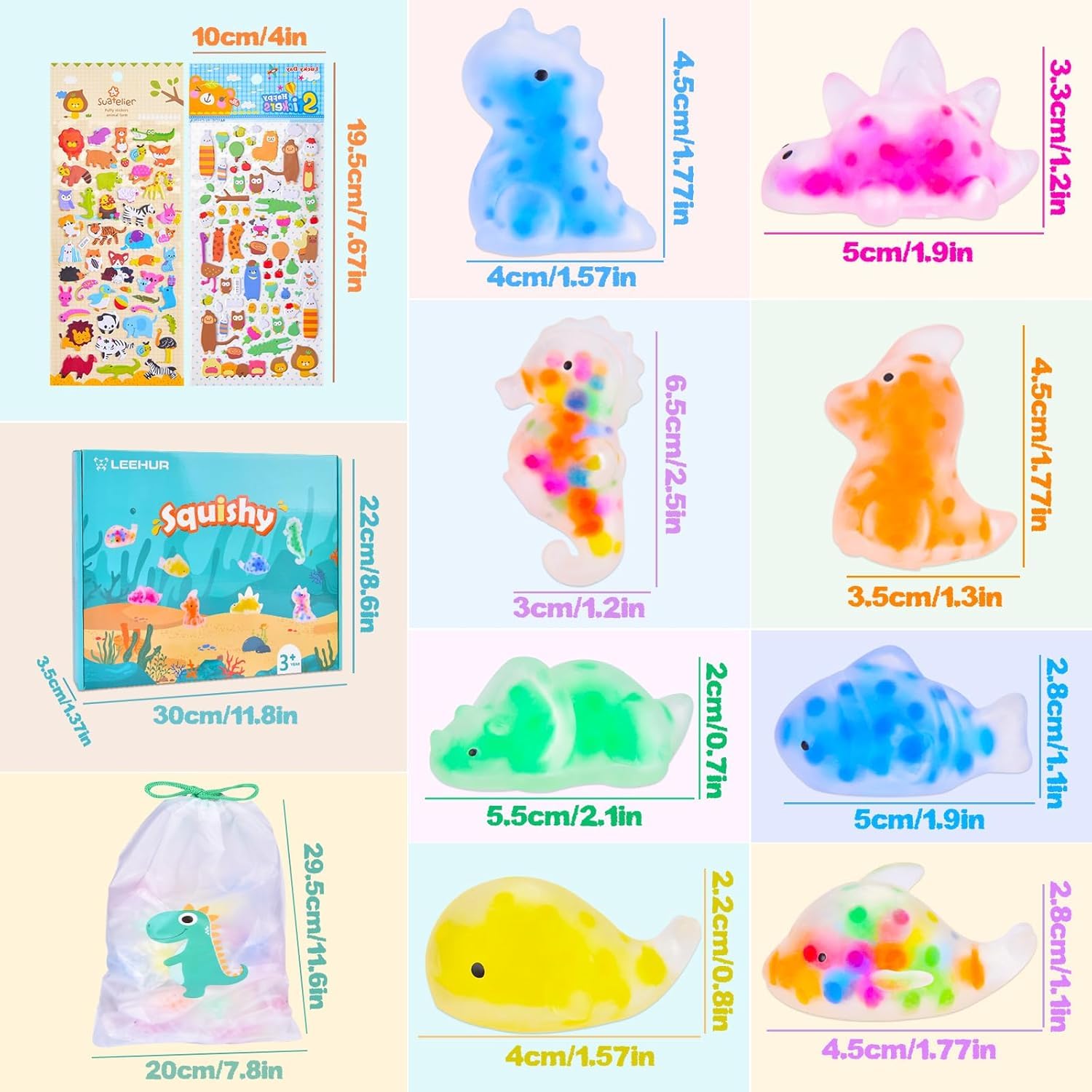 スクイーズ10個セット Amazon | TOUFEIYUAN スクイーズ玩具 10個セットストレス解消