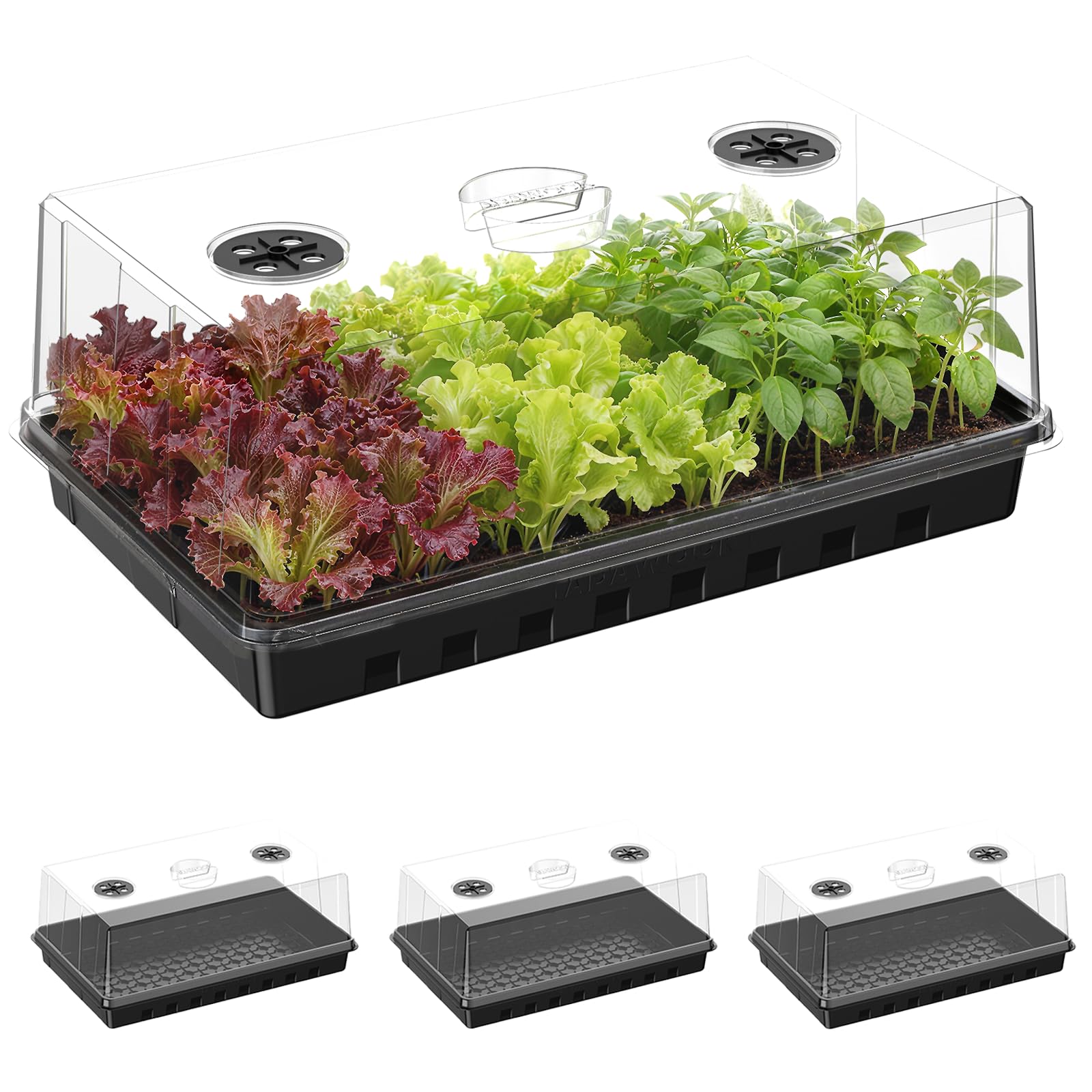 Adawook Seed Starter Tray 3-Pack