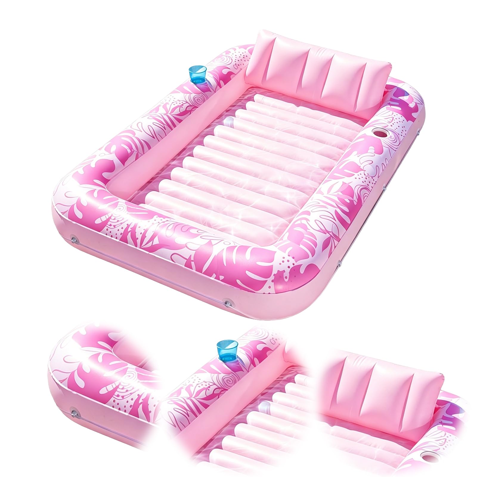 PVC Acqua Tempo Libero Gonfiabile Gonfiabile Lettino Galleggiante Convenienza Gonfiabile Piscina Abbronzatura Piscina Gonfiabile