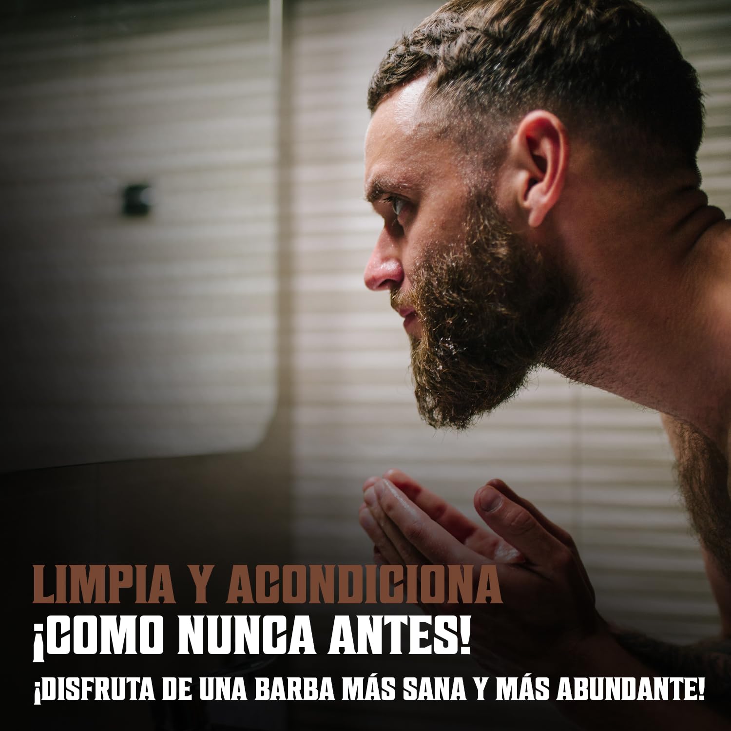 Viking Revolution Juego de Champú y Acondicionador de Barba con Aceites de Argán y Jojoba - Champú Barba Hombre que Suaviza, Alisa y Fortalece el Crecimiento - Oud Majestuoso 2x500 ml