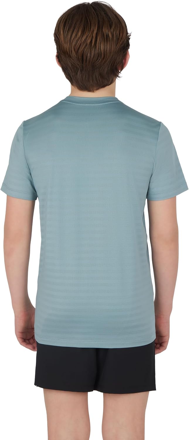 90 Degree By Reflex Boys Short Sleeve Top Dry Fit Performance Mesh Active T-Shirt 3 Pack