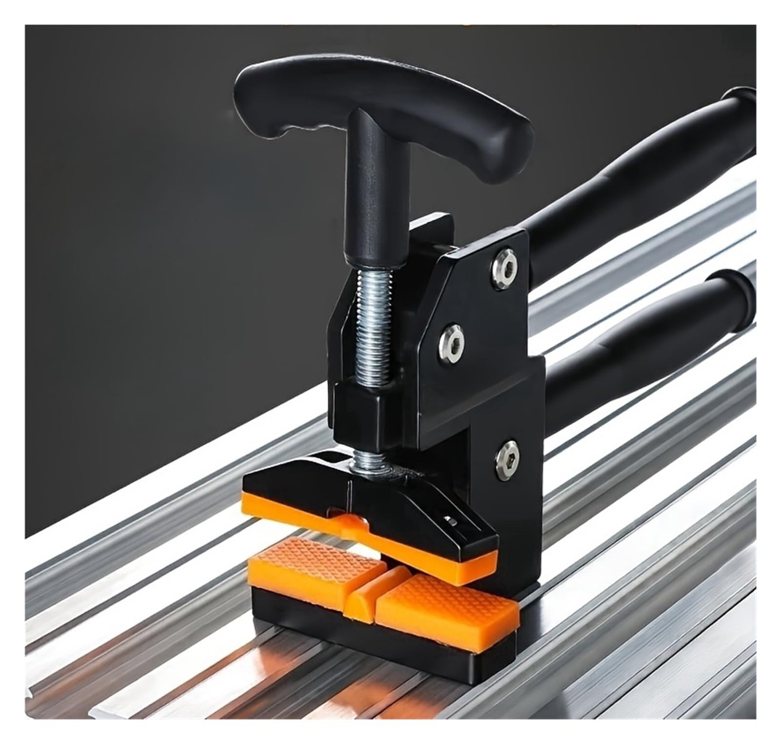 Generico Pinza for Rompere Piastrelle Taglierina Manuale Costruzione in Alluminio Manici Rivestiti in Gomma, Compatibile for progetti di ristrutturazione Domestica