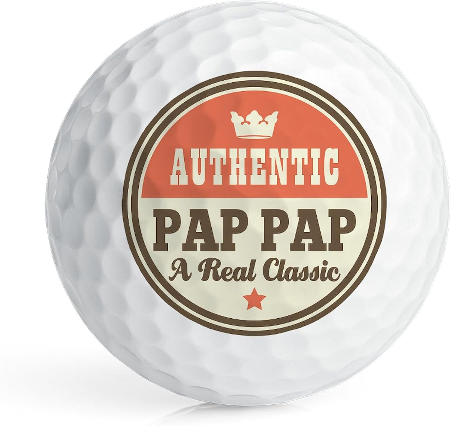 CafePress Pap Pap Real Classic Novelty Golf Balls (Pk of 12)