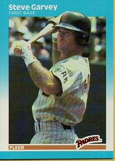 1987 Fleer #414 Steve Garvey San Diego Padres MLB Baseball Card NM-MT